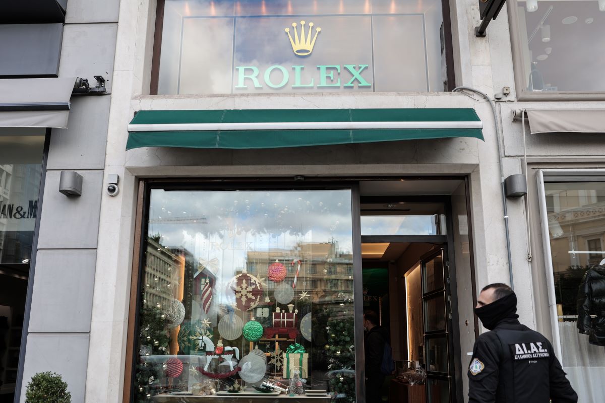 ληστεία στη Rolex