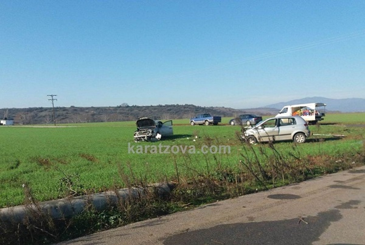 Θεσσαλονίκη: Τροχαίο με τρεις τραυματίες σε επαρχιακό δρόμο – Σε κρίσιμη κατάσταση μία 30χρονη