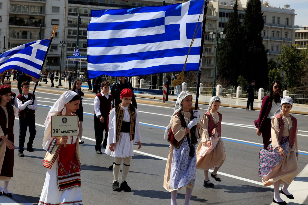 μαθητική παρέλαση